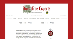 Desktop Screenshot of ameritree.net